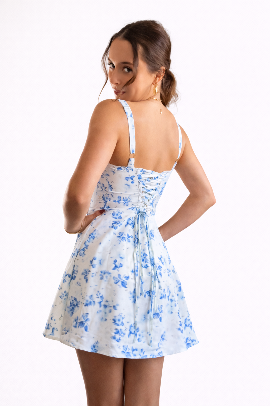 Valetti Giaro | Beate Floral Mini Dress