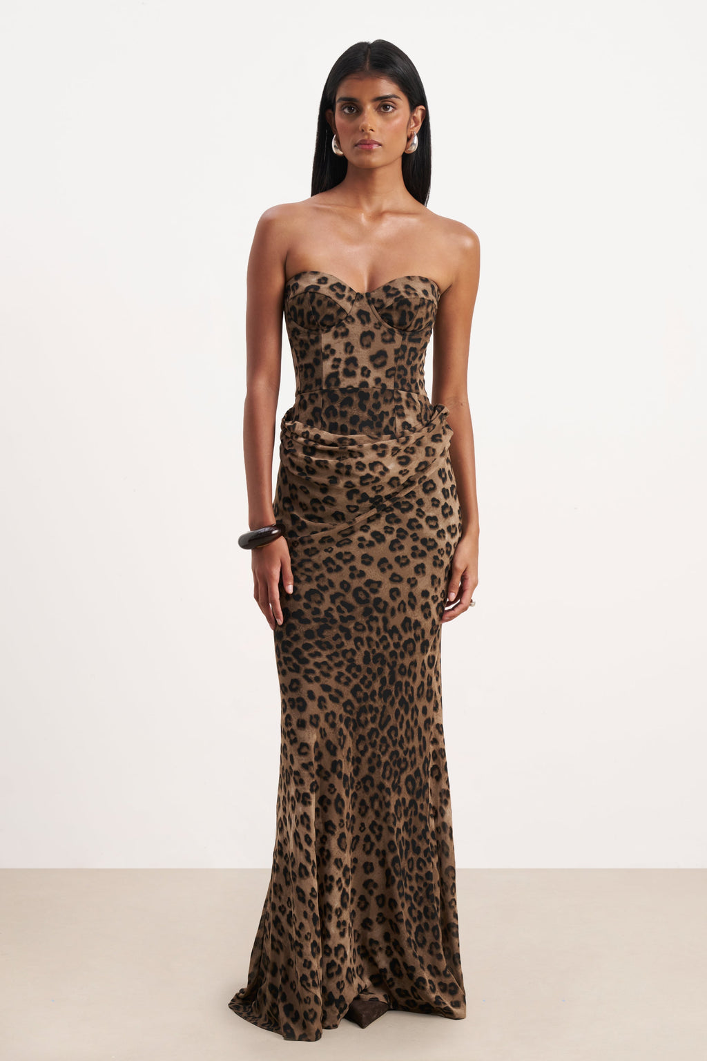 Van Laren | Chemaine Leopard Maxi Jurk