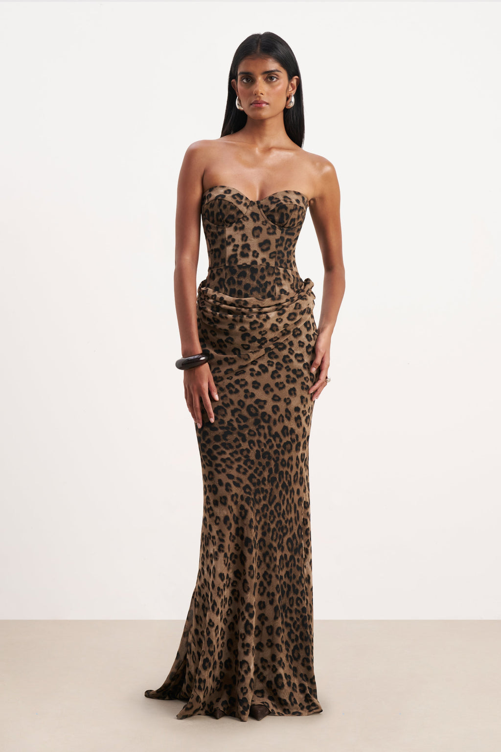 Van Laren | Chemaine Leopard Maxi Jurk