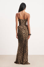 Van Laren | Chemaine Leopard Maxi Jurk