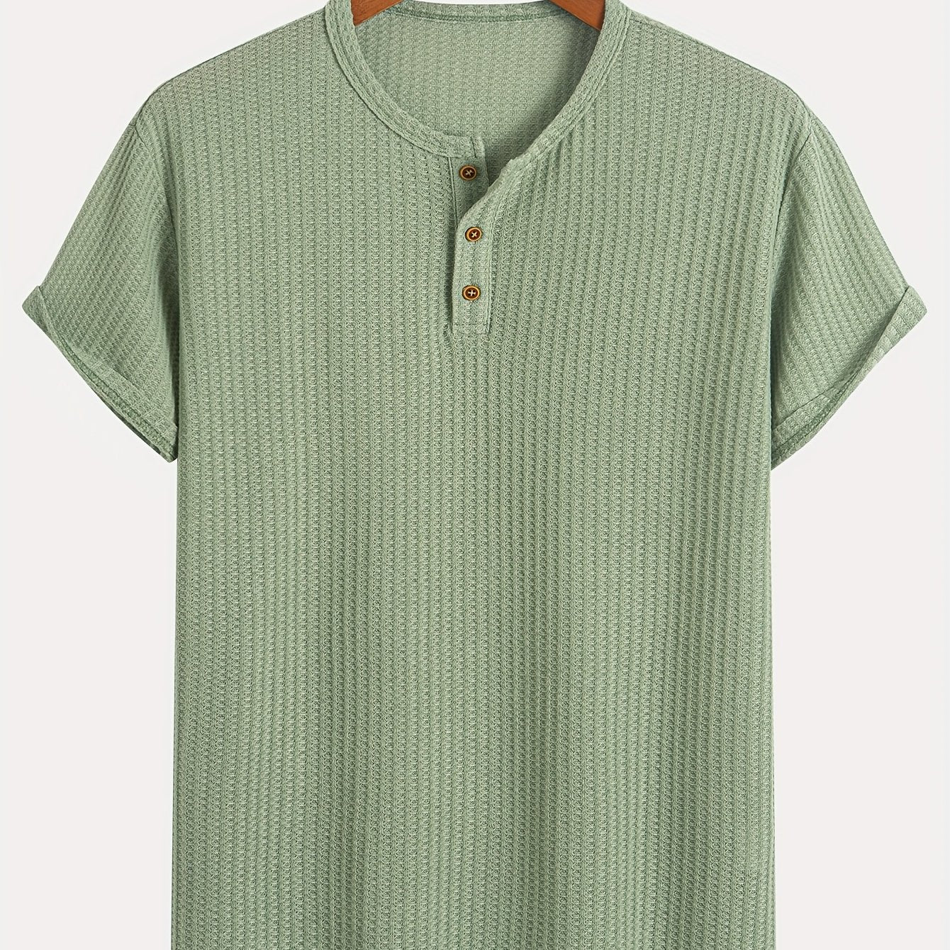 Elias Button Knit T-Shirt