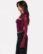 Valetti Giaro | Mireya Lace Top