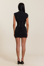 Valetti Giaro | Anna Corset Lace-Up Mini Dress