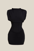 Valetti Giaro | Anna Corset Lace-Up Mini Dress