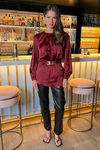 Valetti Giaro | Camille Belted Blouse