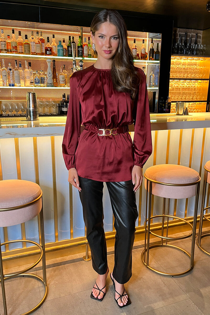 Valetti Giaro | Camille Belted Blouse