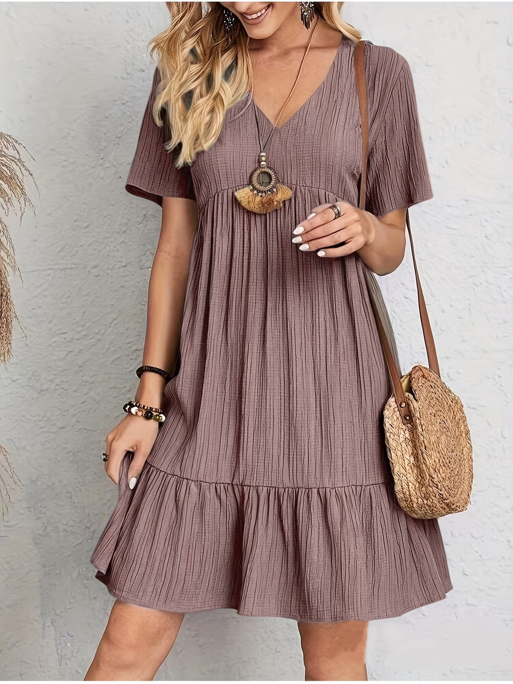 Elara Elegant Woven Summer Top