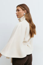 Valetti Giaro | Sophia Belted Cape Coat