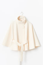 Valetti Giaro | Sophia Belted Cape Coat
