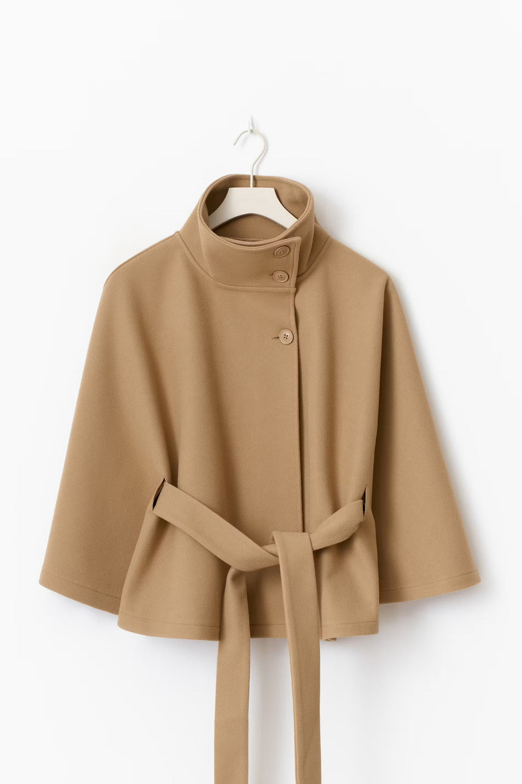 Valetti Giaro | Sophia Belted Cape Coat
