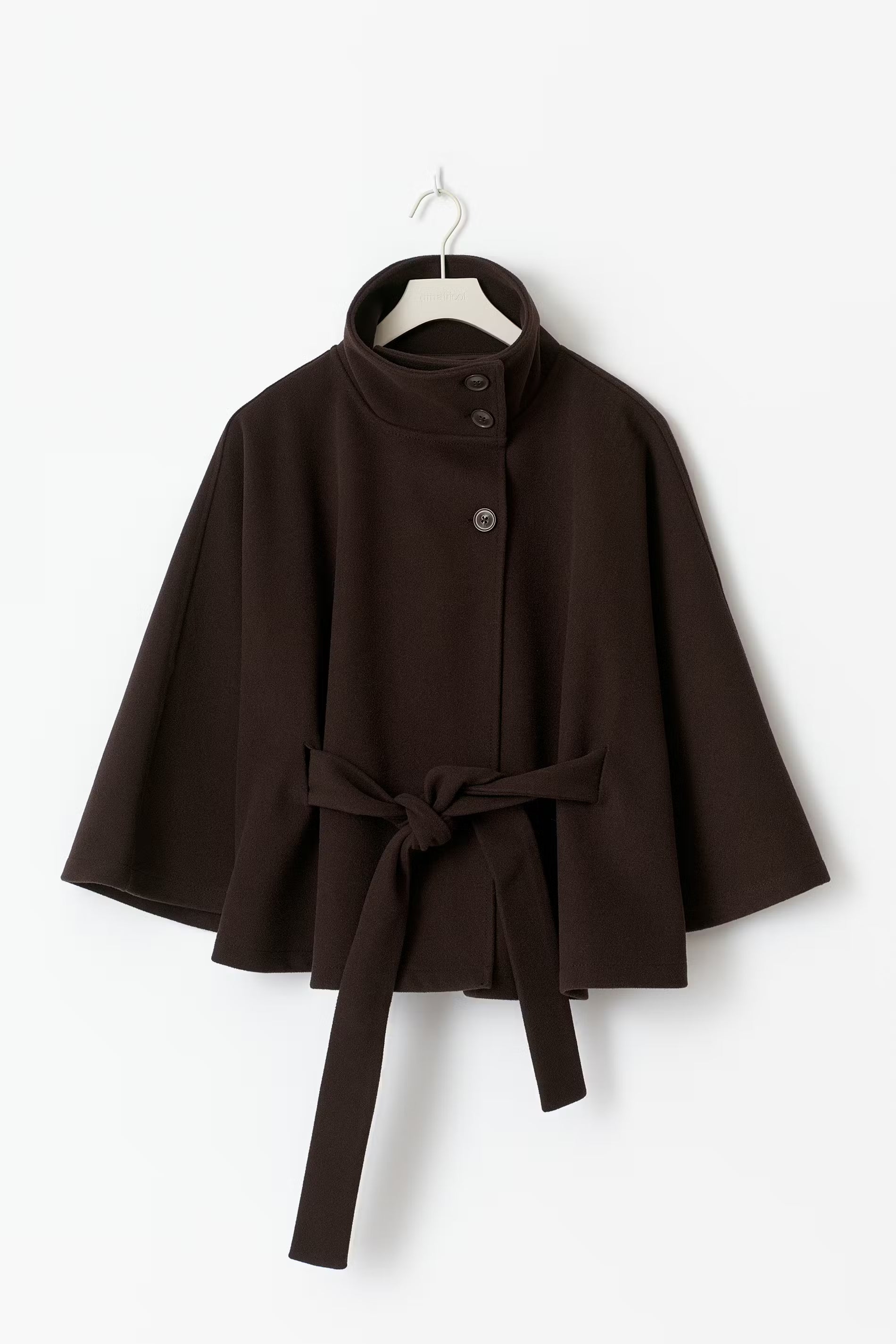 Valetti Giaro | Sophia Belted Cape Coat