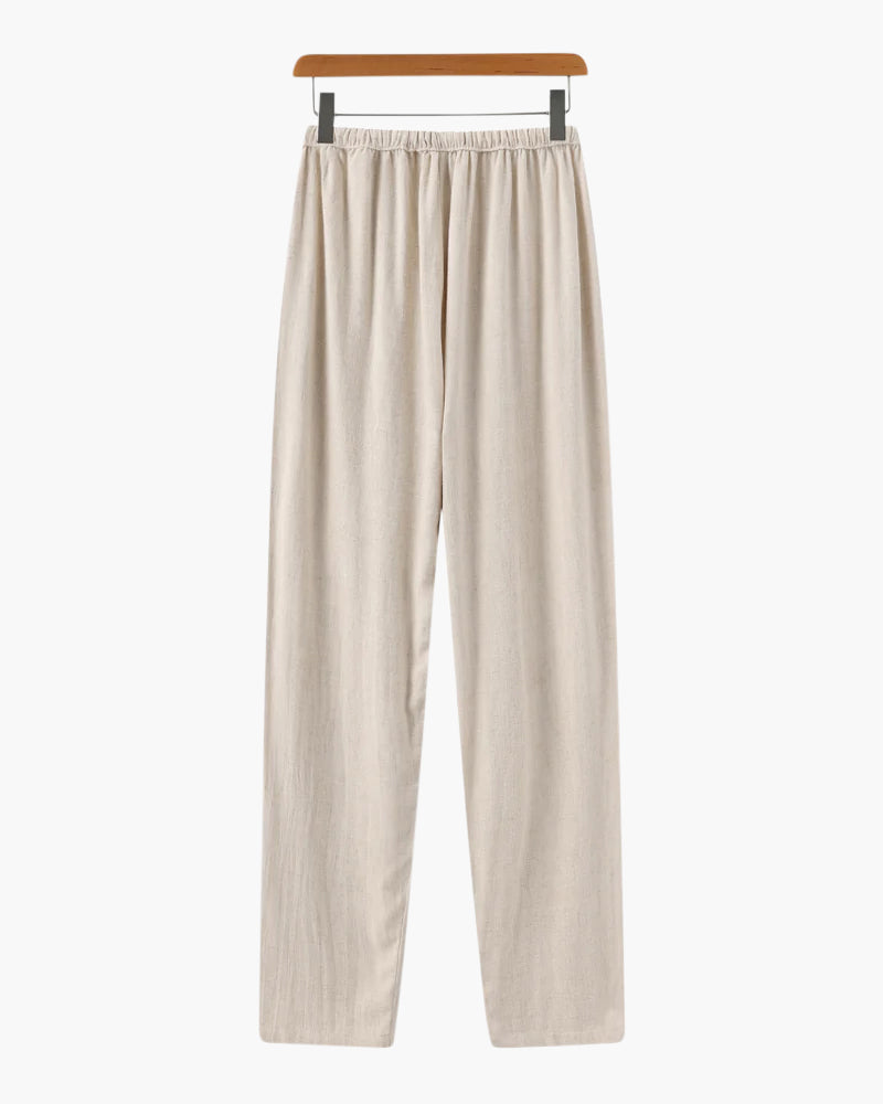 Velluto - Linen Pantalon (Slim Fit)