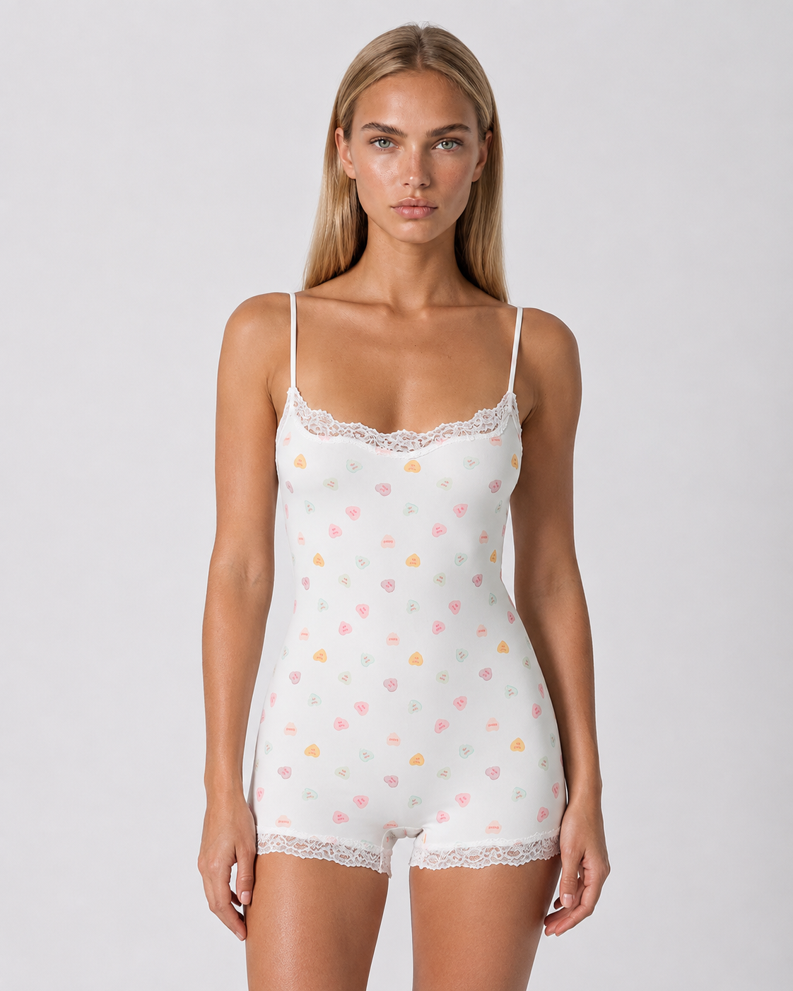 Valetti Giaro | Maisie Candy Heart Romper