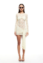 Valetti Giaro | Belize Italian Lace Stretch Dress