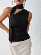 Bianca One-Shoulder Braid Top