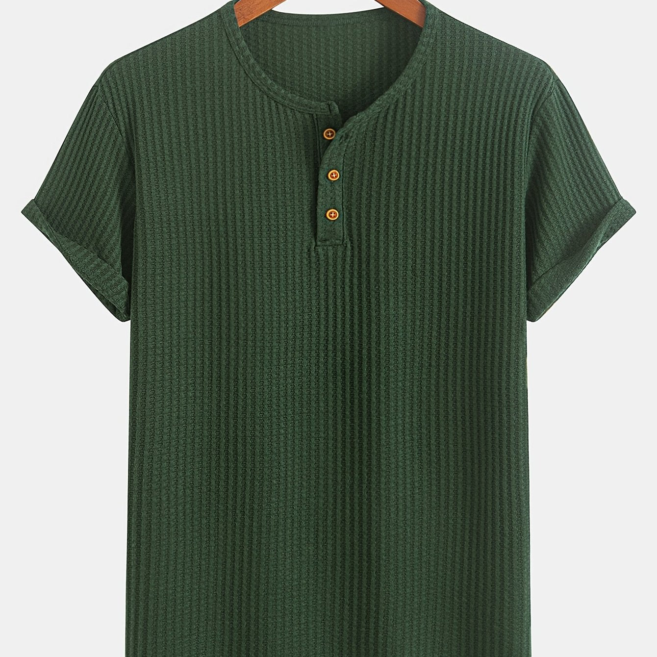 Elias Button Knit T-Shirt
