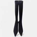 Valentina Thigh-High Suede Boots