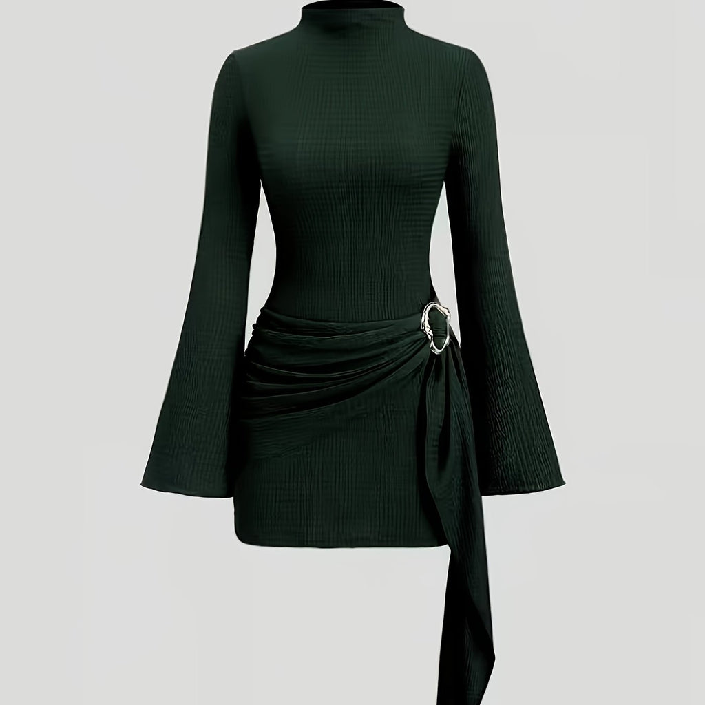 Valeria Asymmetrical Knit Dress