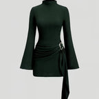 Valeria Asymmetrical Knit Dress
