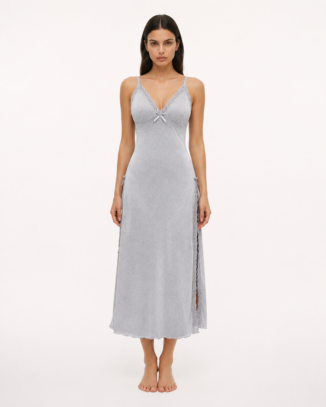 Valetti Giaro | Delilah Lace Maxi Nightdress