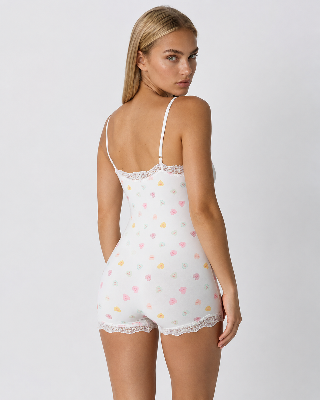 Valetti Giaro | Maisie Candy Heart Romper