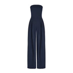 Valetti Giaro | Sophie Strapless Wide-Leg Jumpsuit