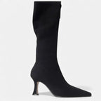 Valentina Thigh-High Suede Boots