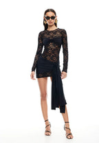 Valetti Giaro | Belize Italian Lace Stretch Dress