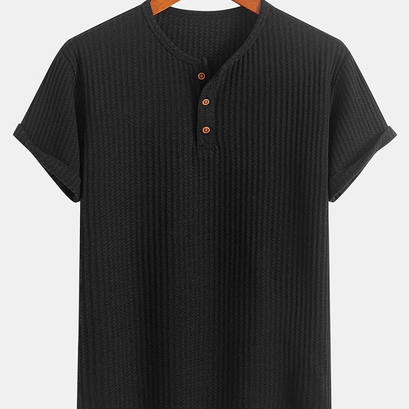 Elias Button Knit T-Shirt