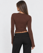 Valetti Giaro | Romina Lace Wrap Top