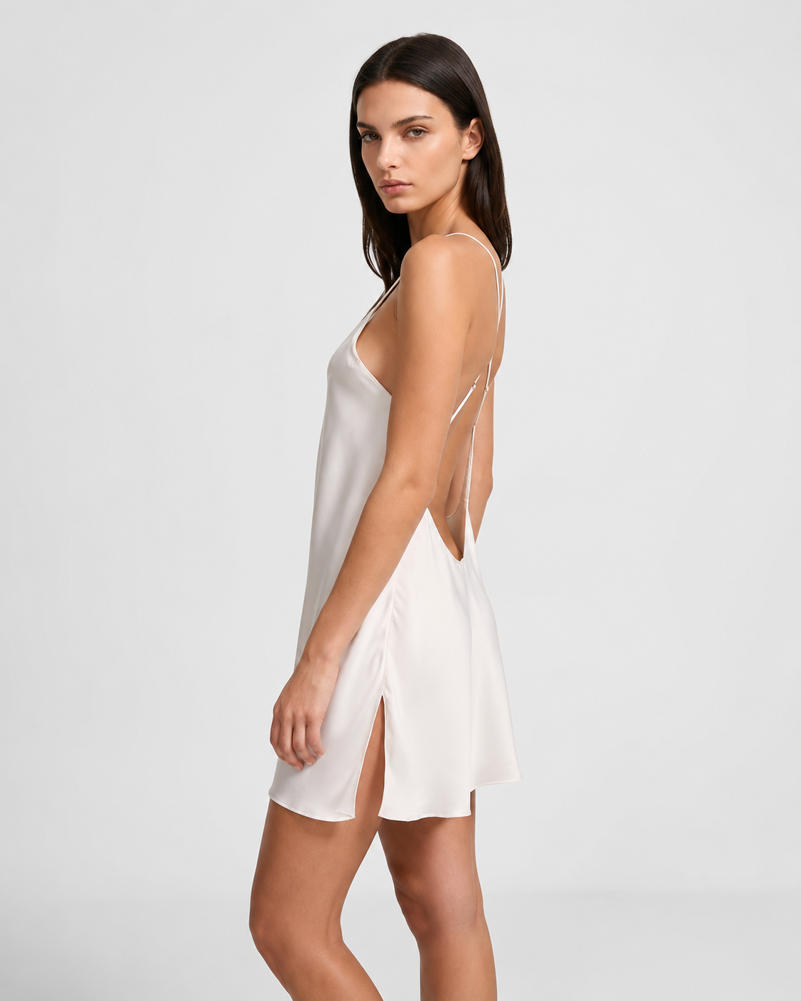 Fustă furou din satin Soft Secrets