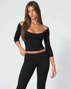 Valetti Giaro | Nori Scoop Neck Capri Set