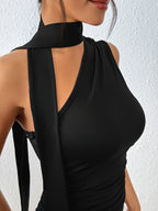 Bianca One-Shoulder Braid Top