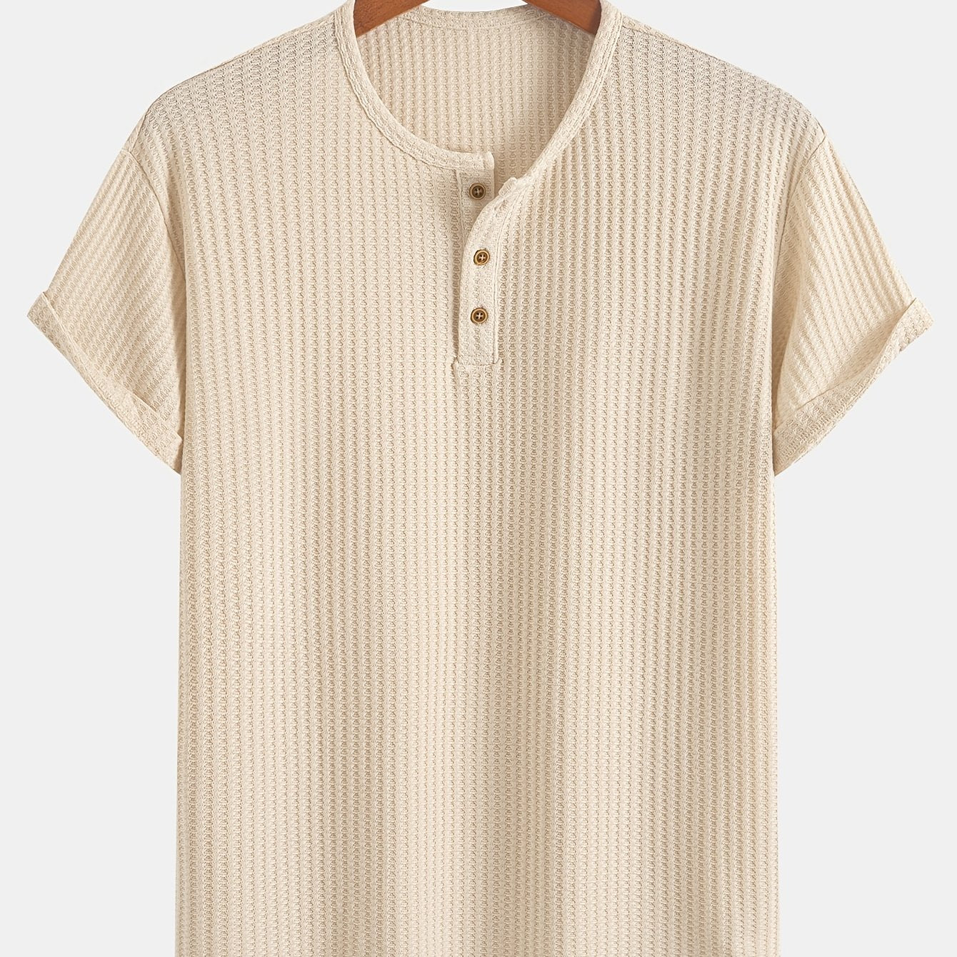 Elias Button Knit T-Shirt