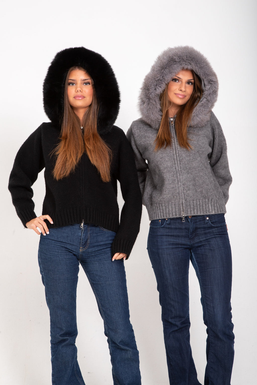Valetti Giaro | Aurelia Black Wool Blend Coat