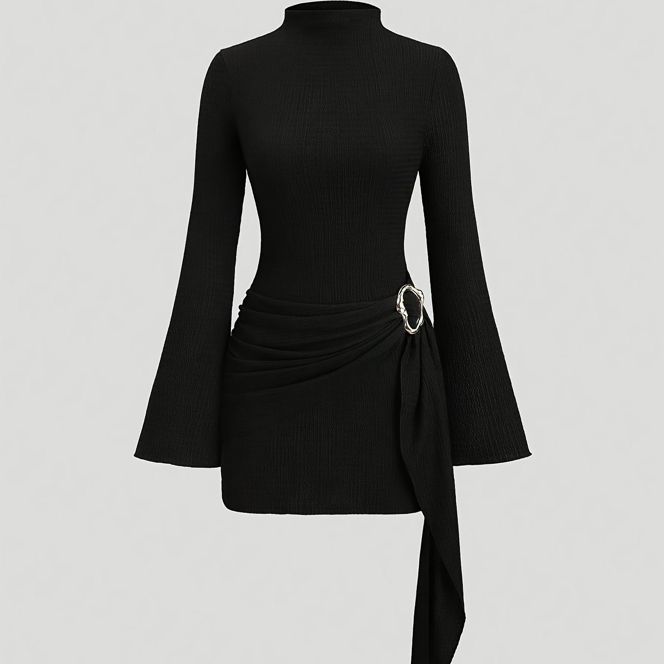 Valeria Asymmetrical Knit Dress