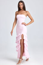 Van Laren | Seraphina Ruffle Maxi Jurk