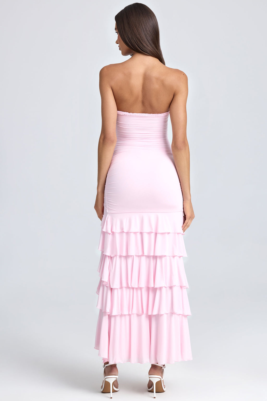 Van Laren | Seraphina Ruffle Maxi Jurk