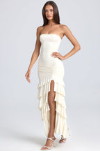 Van Laren | Seraphina Ruffle Maxi Jurk