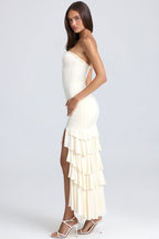 Van Laren | Seraphina Ruffle Maxi Jurk