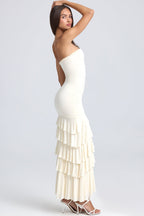 Van Laren | Seraphina Ruffle Maxi Jurk