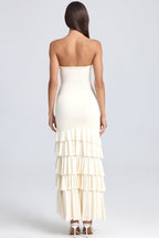 Van Laren | Seraphina Ruffle Maxi Jurk