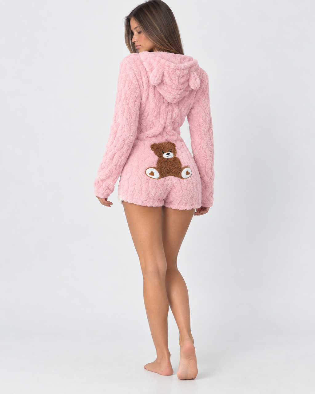 Valetti Giaro | Romper met berenkap