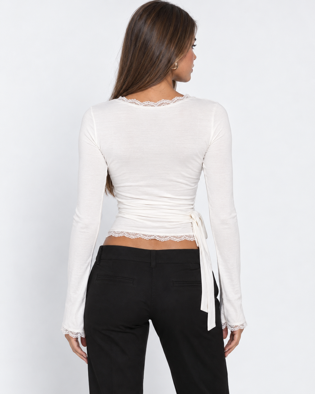 Valetti Giaro | Romina Lace Wrap Top