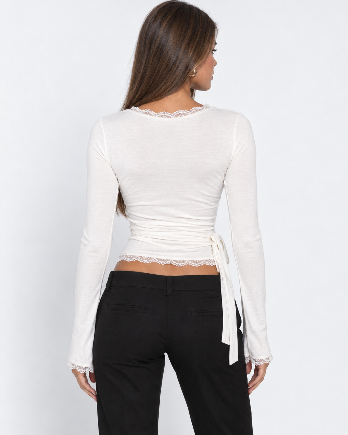 Valetti Giaro | Romina Lace Wrap Top