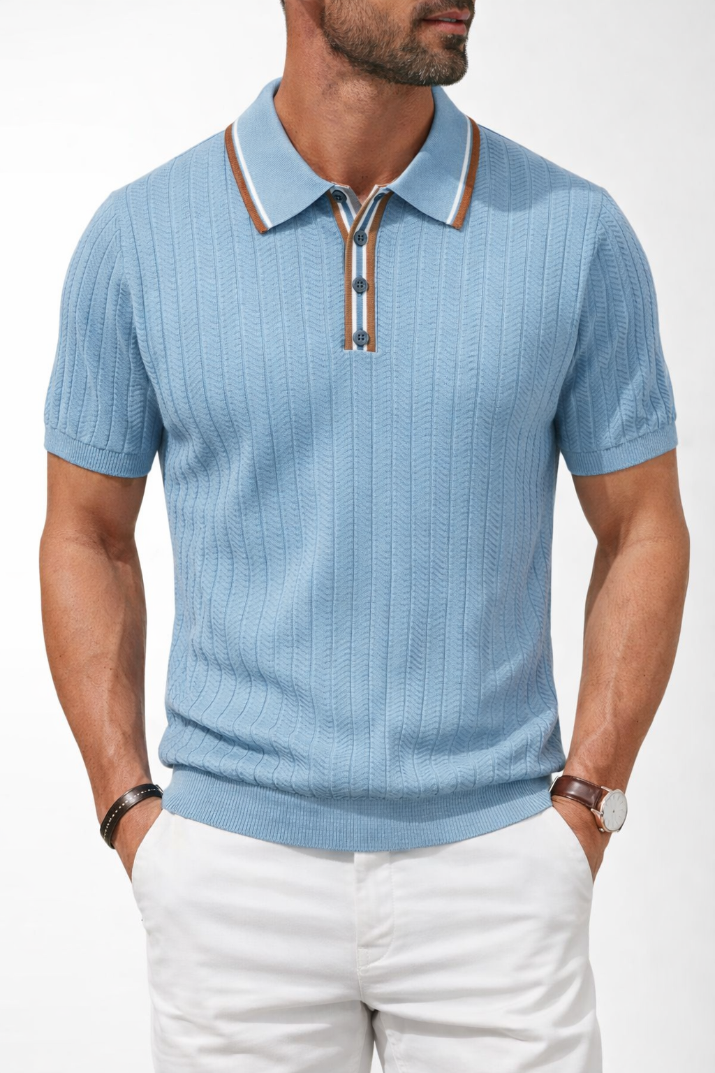 Positano Harbor Knit Polo