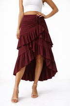 Camilla Frill Woven Skirt