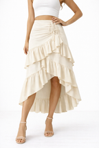 Camilla Frill Woven Skirt