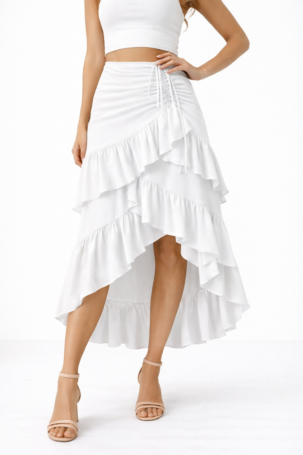 Camilla Frill Woven Skirt