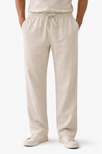 Velluto - Linen Pantalon (Slim Fit)
